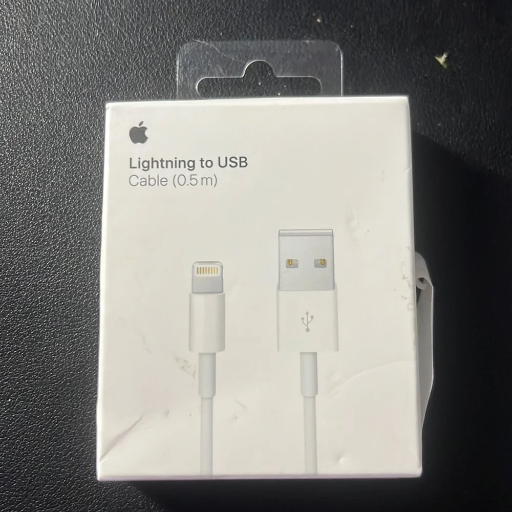 Apple lightning to USB cable (0.5)